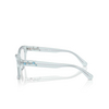 Occhiali da vista Swarovski SK2022 1024 opal light blue - anteprima prodotto 3/4