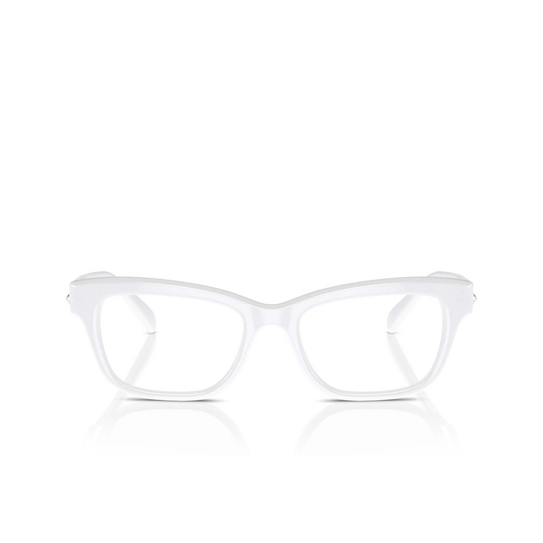 Swarovski SK2022 Eyeglasses 1033 opal white - 1/4