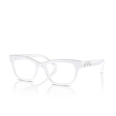 Swarovski SK2022 Eyeglasses 1033 opal white - three-quarters view