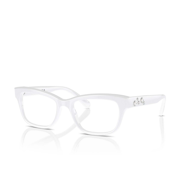 Swarovski SK2022 Eyeglasses 1033 opal white - 2/4
