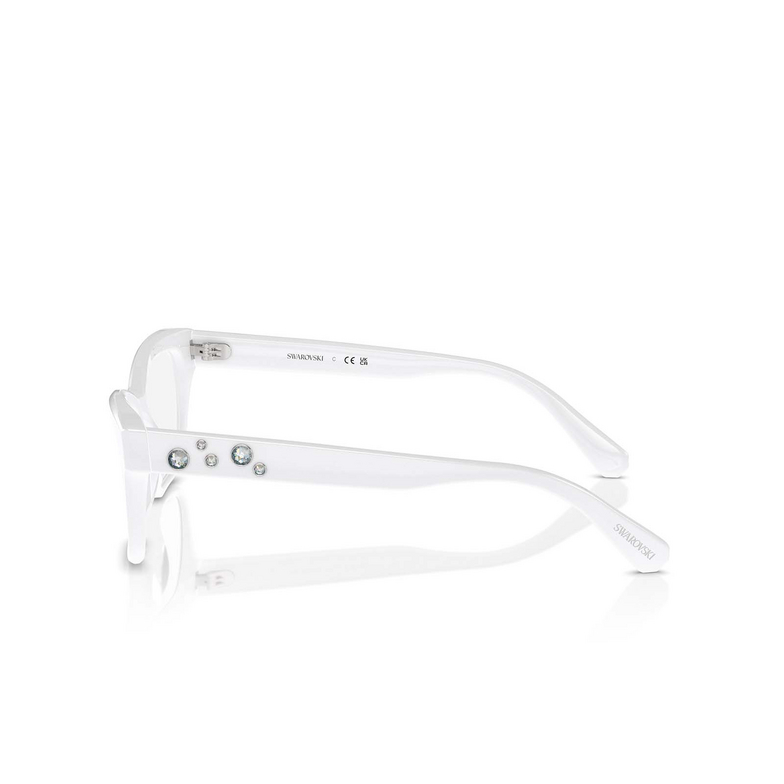Gafas graduadas Swarovski SK2022 1033 opal white - 3/4