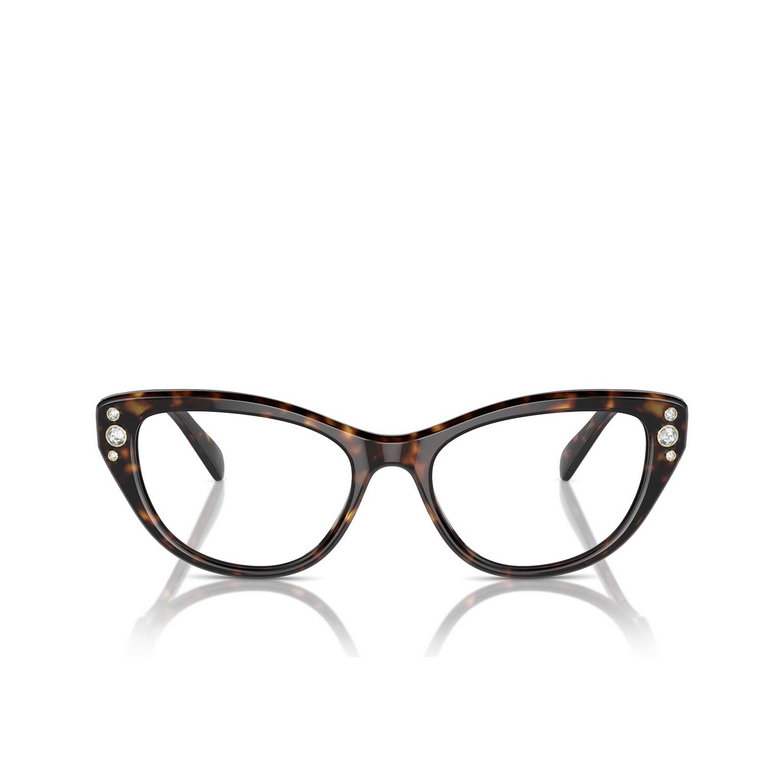 Swarovski SK2023 Eyeglasses 1002 dark havana - 1/4