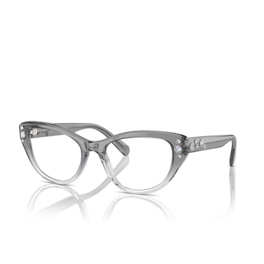 Swarovski SK2023 Eyeglasses 1046 grey gradient clear - three-quarters view