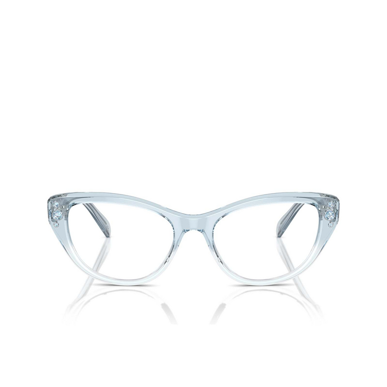 Swarovski SK2023 Eyeglasses 1047 light blue gradient clear - 1/4