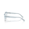 Swarovski SK2023 Eyeglasses 1047 light blue gradient clear - product thumbnail 3/4