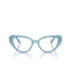 Swarovski SK2024 Korrektionsbrillen 2004 opal light blue - Produkt-Miniaturansicht 1/4