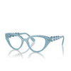 Swarovski SK2024 Eyeglasses 2004 opal light blue - product thumbnail 2/4