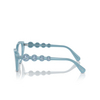 Swarovski SK2024 Eyeglasses 2004 opal light blue - product thumbnail 3/4