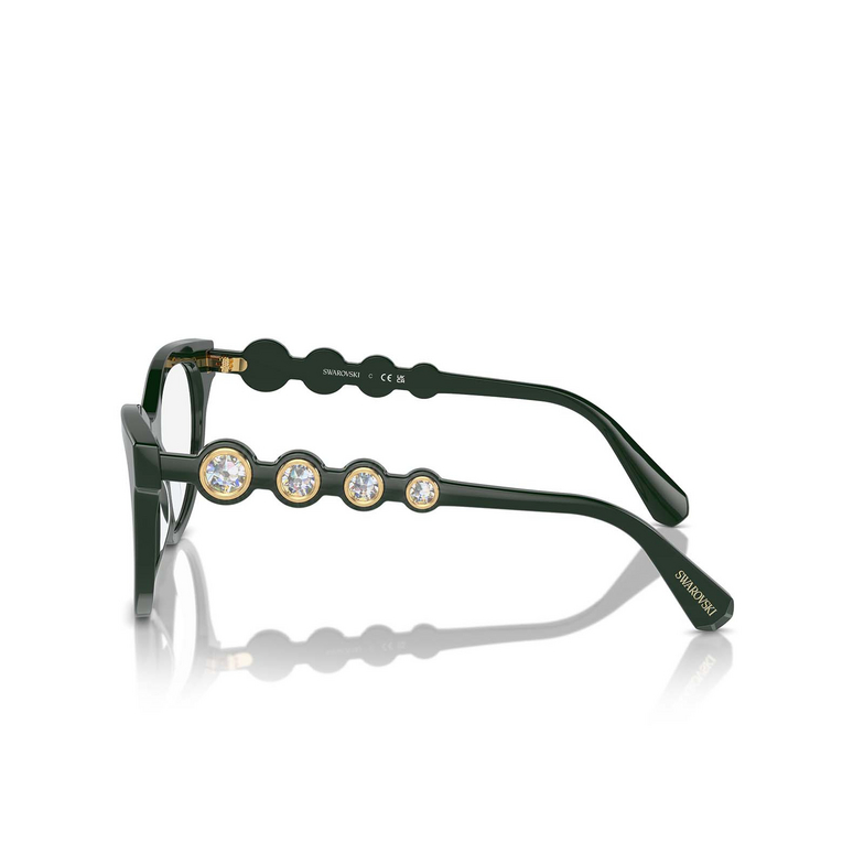 Swarovski SK2025 Eyeglasses 1026 dark green - 3/4