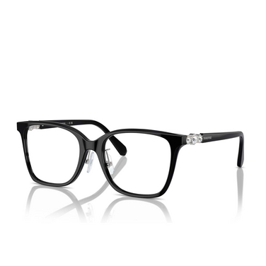 Swarovski SK2026D Eyeglasses 1001 black - three-quarters view