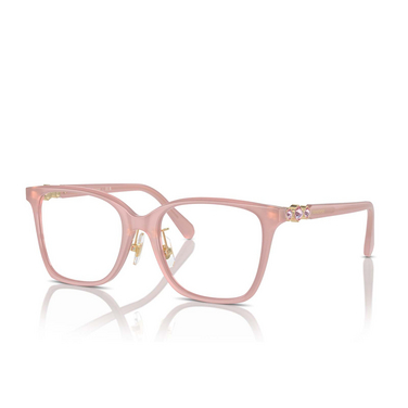 Swarovski SK2026D Eyeglasses 1031 milky pink - three-quarters view