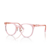 Gafas graduadas Swarovski SK2027D 3001 transparent rose - Miniatura del producto 2/4