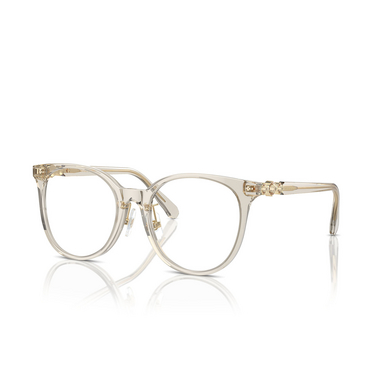 Swarovski SK2027D Eyeglasses 3003 transparent beige - three-quarters view