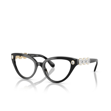 Gafas graduadas Swarovski SK2028 1001 black - Vista tres cuartos