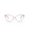 Occhiali da vista Swarovski SK2030 3001 transparent pink - anteprima prodotto 1/4