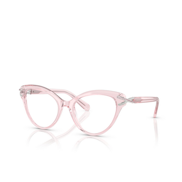 Swarovski SK2030 Korrektionsbrillen 3001 transparent pink - Dreiviertelansicht