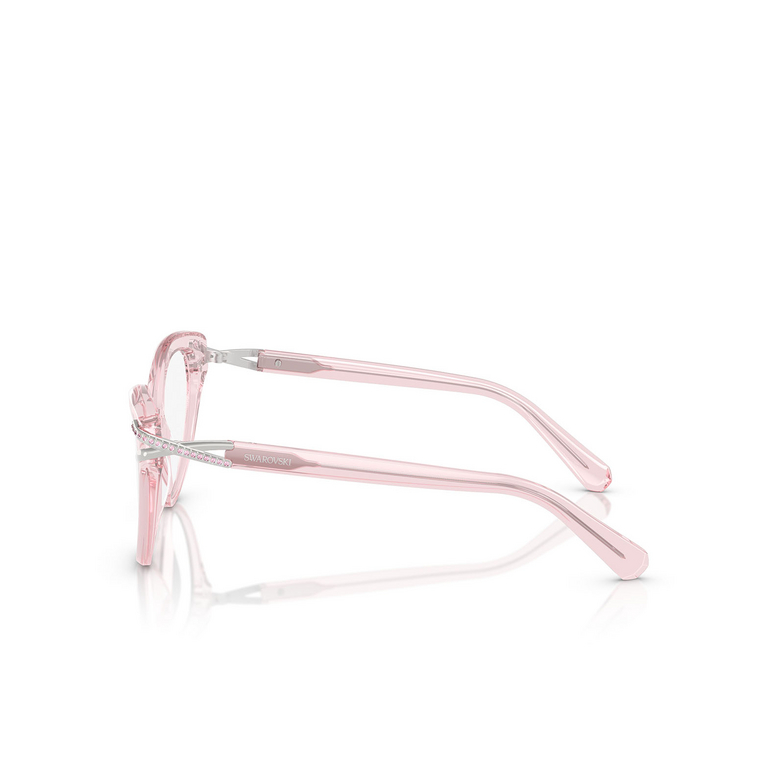 Occhiali da vista Swarovski SK2030 3001 transparent pink - 3/4