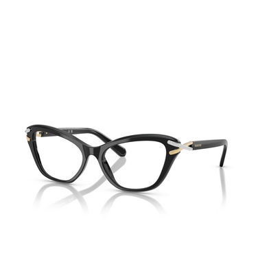 Gafas graduadas Swarovski SK2031 1001 black - Vista tres cuartos