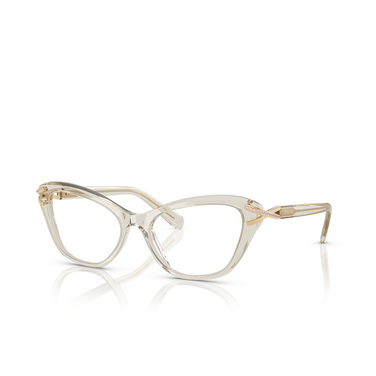 Gafas graduadas Swarovski SK2031 3003 transparent beige - Vista tres cuartos