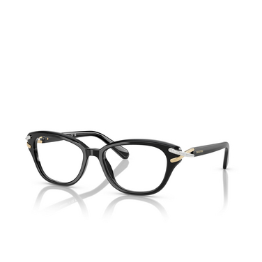 Gafas graduadas Swarovski SK2032 1001 black - Vista tres cuartos