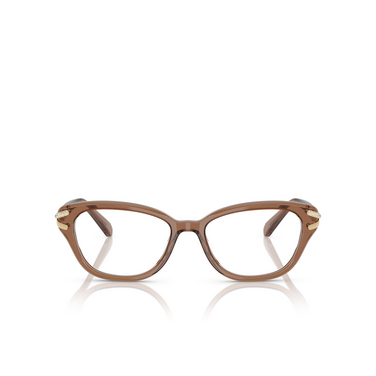 Gafas graduadas Swarovski SK2032 1067 transparent brown - Vista delantera