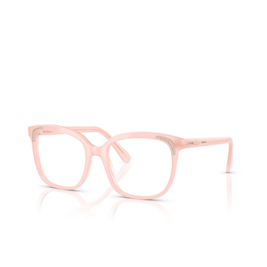 Lunettes de vue Swarovski SK2033 1031 milky pink - Vue trois quarts