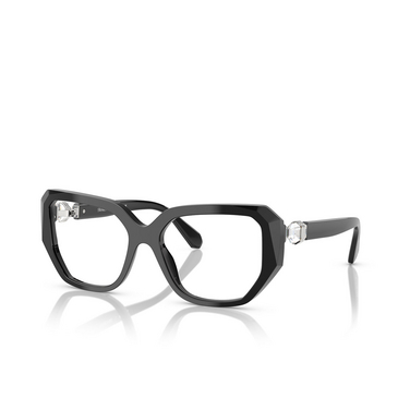 Gafas graduadas Swarovski SK2035 1001 black - Vista tres cuartos