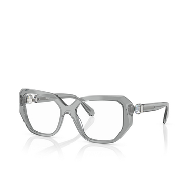 Swarovski SK2035 Korrektionsbrillen 1062 transparent grey - Dreiviertelansicht