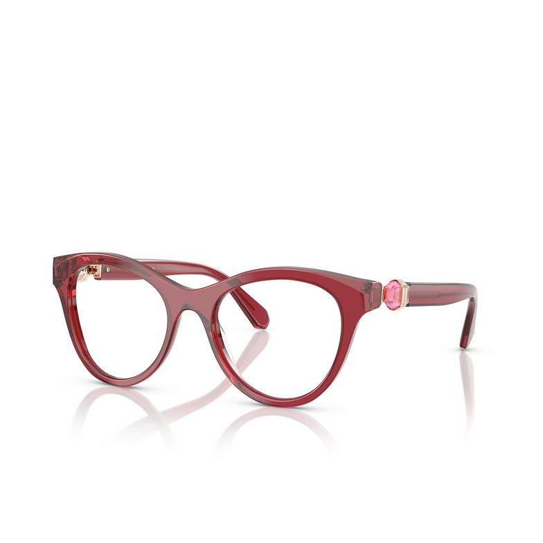 Occhiali da vista Swarovski SK2036 1055 transparent burgundy - 2/4