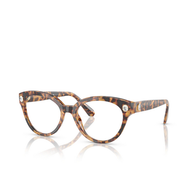 Gafas graduadas Swarovski SK2037 1040 light havana - Vista tres cuartos