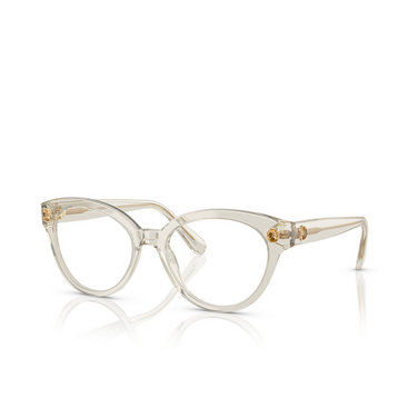 Lunettes de vue Swarovski SK2037 3003 transparent beige - Vue trois quarts