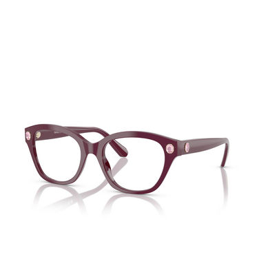 Gafas graduadas Swarovski SK2038 1044 burgundy - Vista tres cuartos