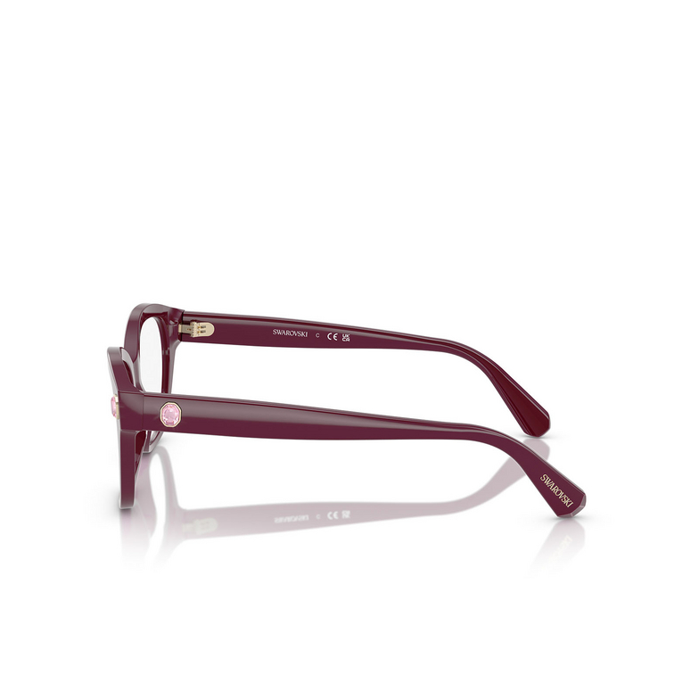 Occhiali da vista Swarovski SK2038 1044 burgundy - 3/4