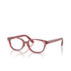 Occhiali da vista Swarovski SK2040D 1055 transparent burgundy - anteprima prodotto 2/4