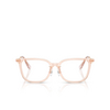 Occhiali da vista Swarovski SK2041D 1070 transparent pink - anteprima prodotto 1/4