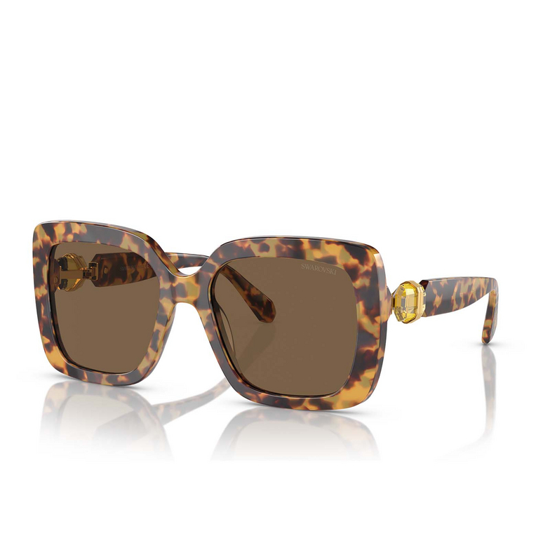 Swarovski SK6001 Sonnenbrillen 104073 light havana - 2/4