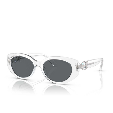 Gafas de sol Swarovski SK6002 102787 transparent crystal - Vista tres cuartos