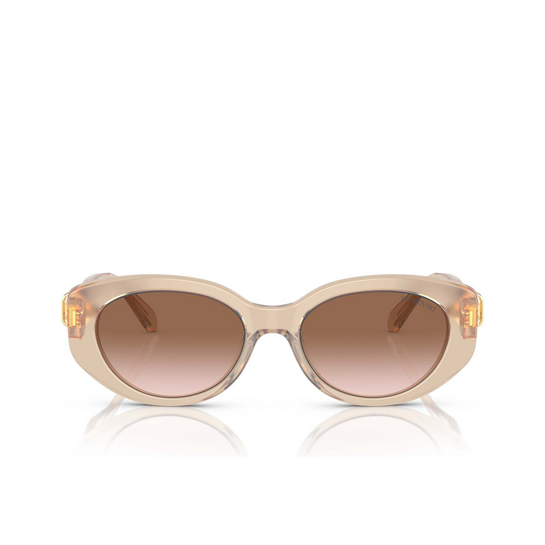 Gafas de sol Swarovski SK6002 103413 transparent beige - 1/4