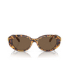 Lunettes de soleil Swarovski SK6002 104073 light havana - Vignette du produit 1/4