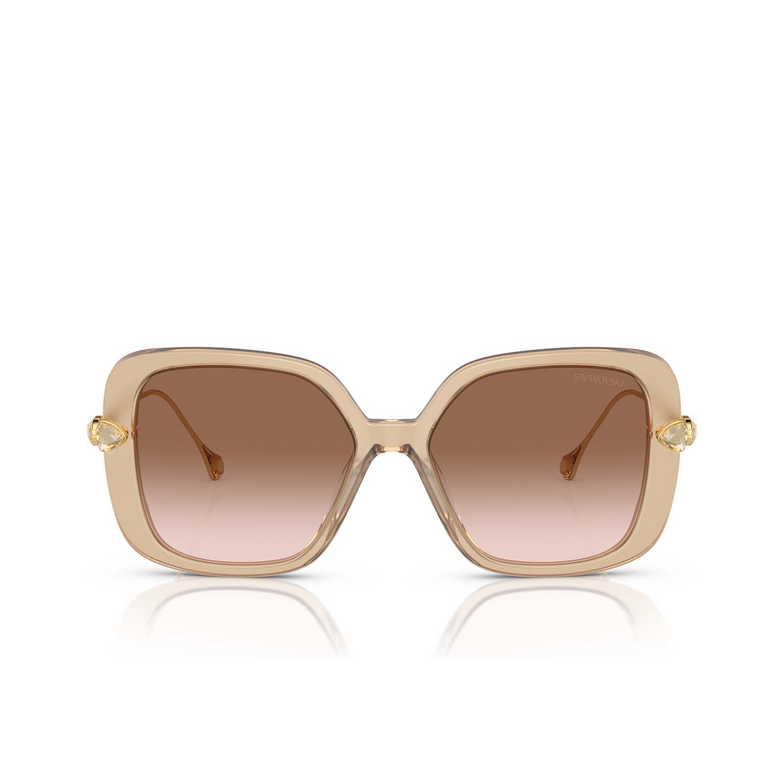 Gafas de sol Swarovski SK6011 103413 beige transparent - 1/4