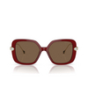 Gafas de sol Swarovski SK6011 105573 transparent burgundy - Miniatura del producto 1/4