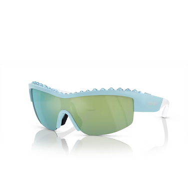 Gafas de sol Swarovski SK6014 103655 light blue - Vista tres cuartos
