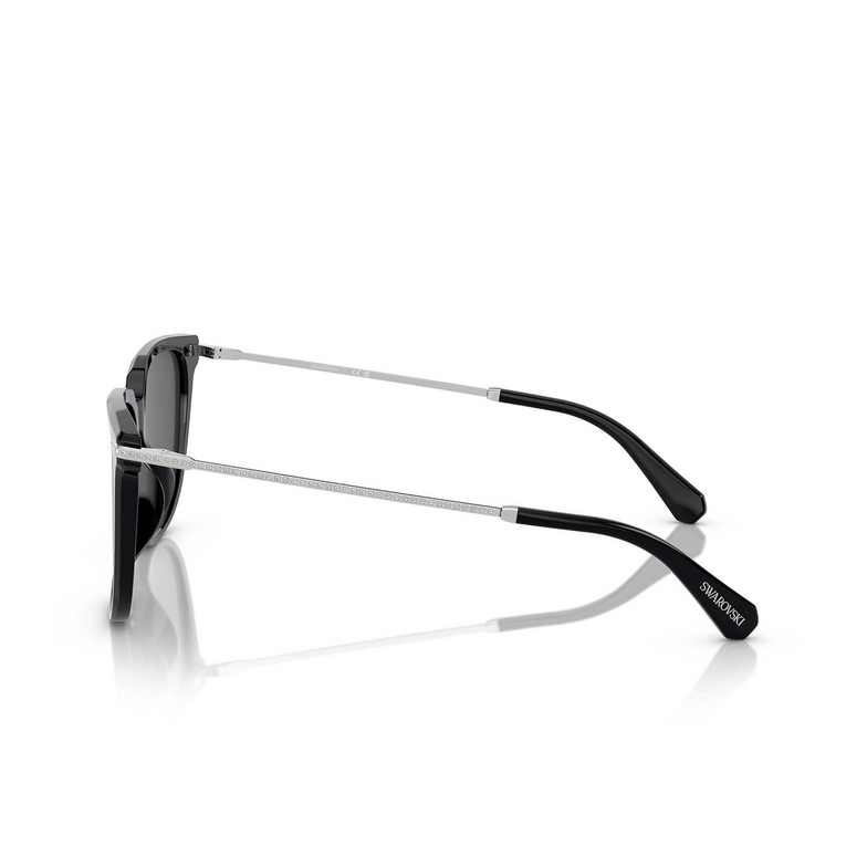 Swarovski SK6015D Sunglasses 100187 black - 3/4