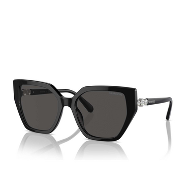 Swarovski SK6016 Sunglasses 100187 black - three-quarters view