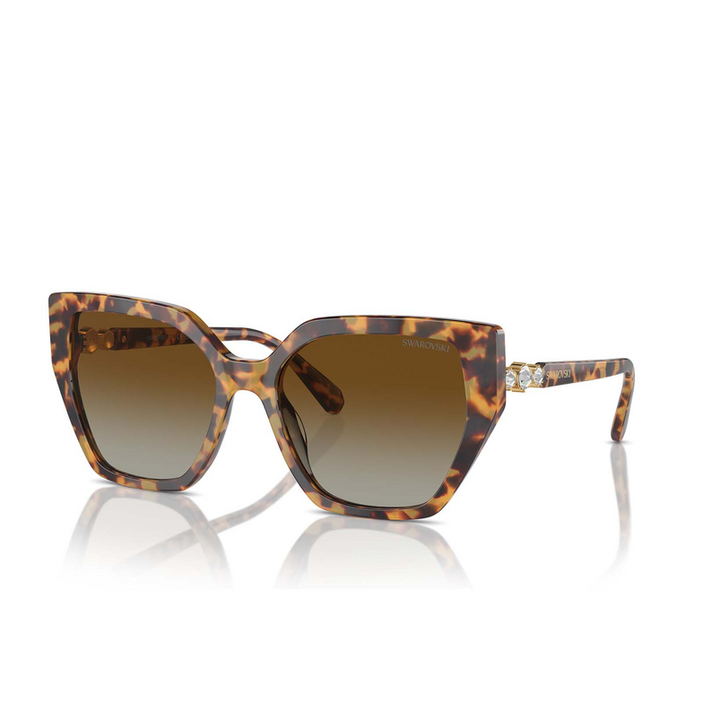 Swarovski SK6016 Sonnenbrillen 1004T5 medium havana - 2/4