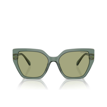 Swarovski SK6016 Sunglasses 104382 transparent green - front view