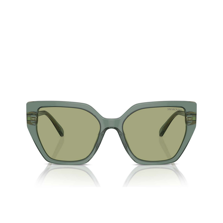 Swarovski SK6016 Sunglasses 104382 transparent green - 1/4