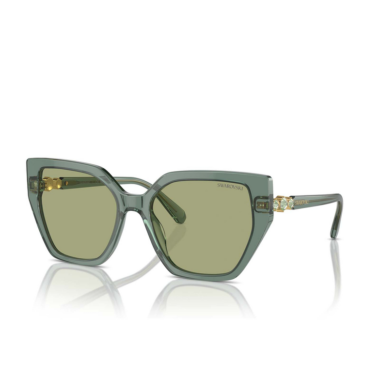 Swarovski SK6016 Sunglasses 104382 transparent green - 2/4