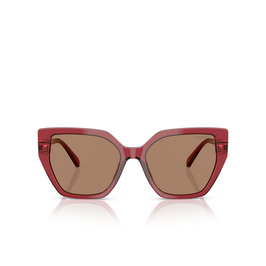 Swarovski SK6016 Sunglasses 105573 transparent burgundy - front view