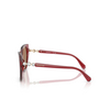 Swarovski SK6016 Sunglasses 105573 transparent burgundy - product thumbnail 3/4